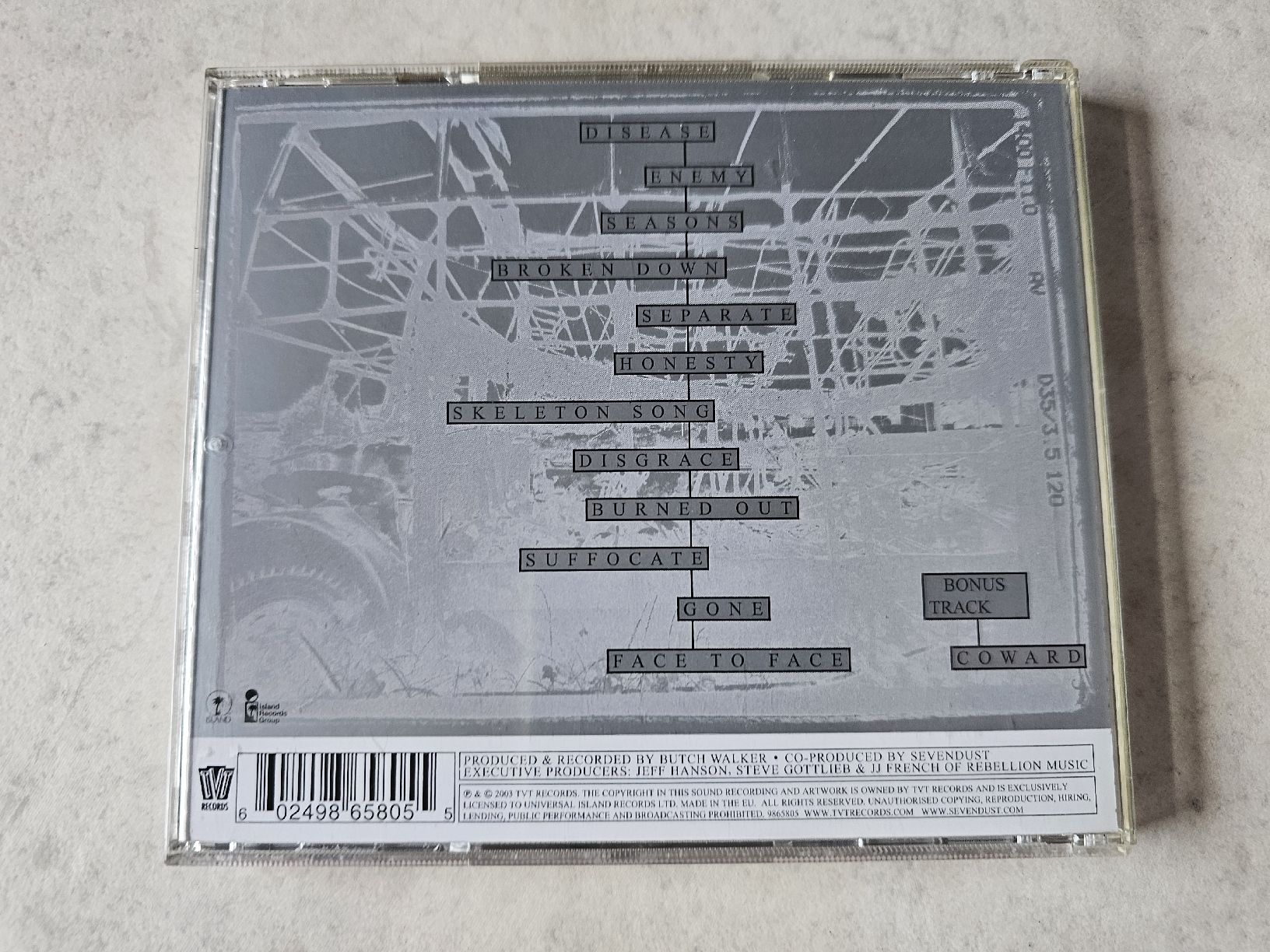CD: Sevendust  -  Seasons – Usato da Schneisingen venduto da backstore24 1