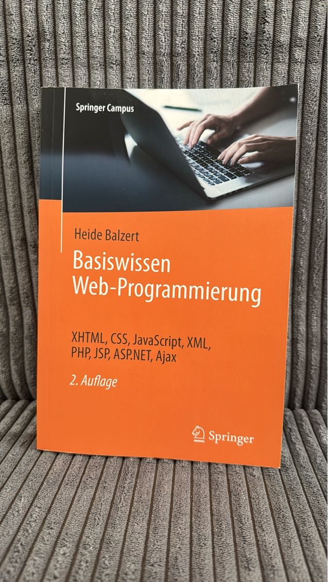 Livres: Basiswissen Web-Programmierung, 2. Auflage, neu! – Neuf (Voir description) à Rickenbach LU par Mita.Chris