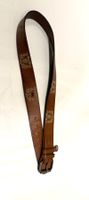 Brauner Ledergürtel Napapijri  mit Muster, Top Zustand