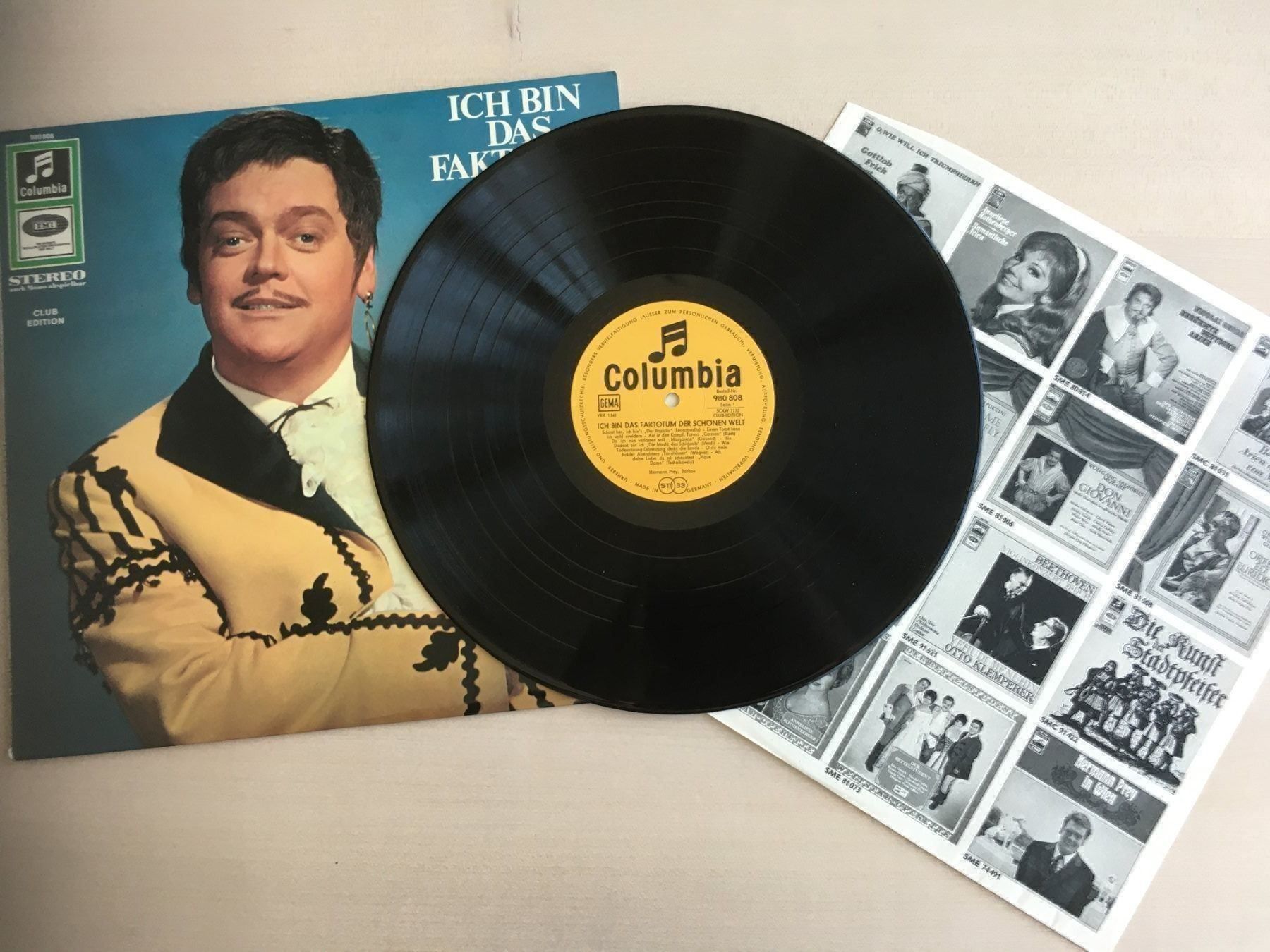 Schallplatten: Hermann Prey - Ich bin das Faktotum... – Gebraucht aus Uetendorf von Florabella01 2