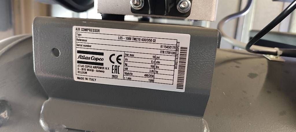 Compressori: Atlas Copco 270L Kompressor – Usato da Untervaz venduto da TheGarage 1