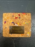 Ngaman Chai Geldbeutel aus Kork  buntes Design  inkl. Box