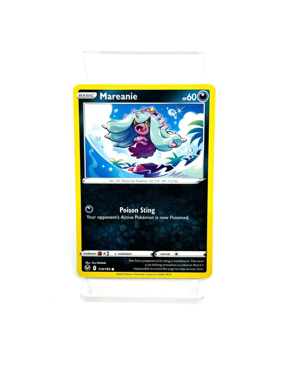 Pokémon Carte collezionabili: Pokemon Mareanie 114/195 – Usato da Herisau venduto da Pokemon2026