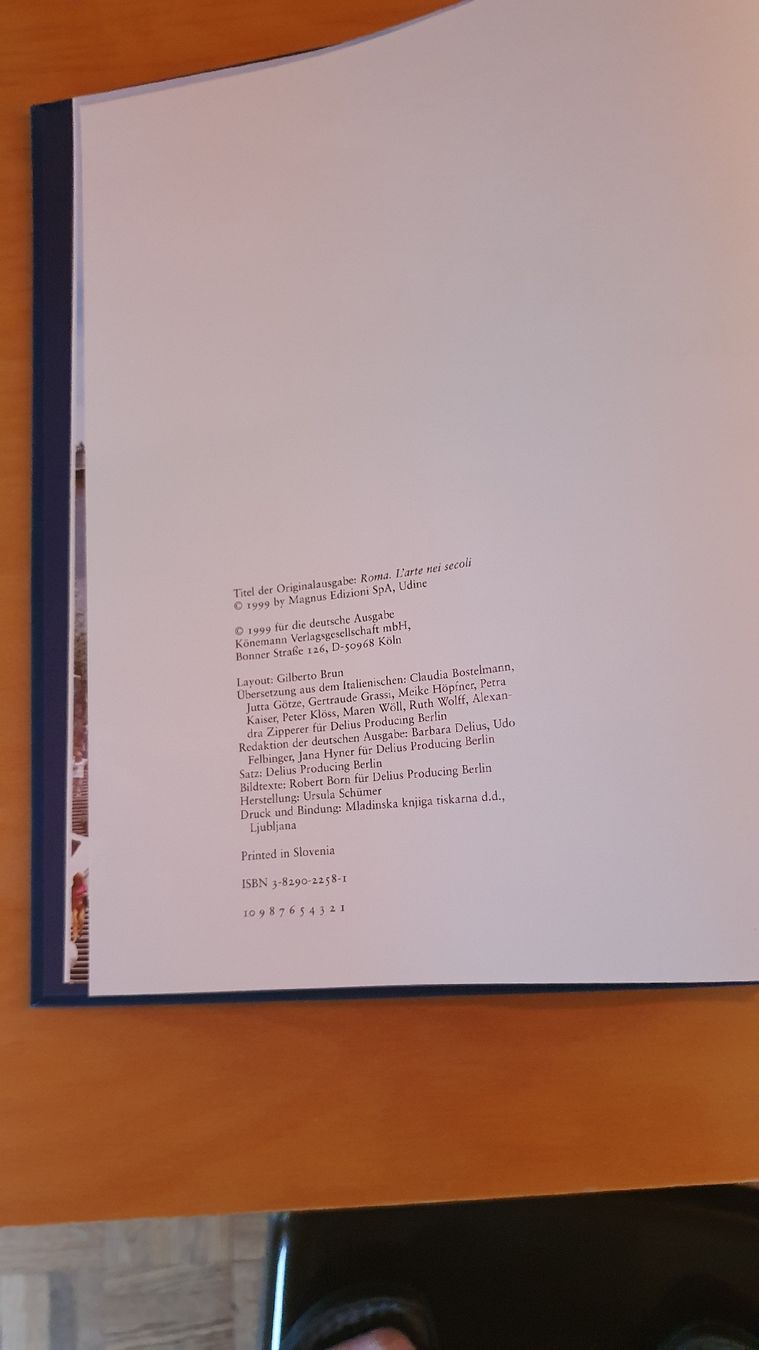 Bücher: Grosser Bildband "ROM - KUNST & ARCHITEKTUR" – Gebraucht aus Zürich von hei_6yvn 2