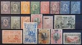 Bulgarien ex. Kat. 12-85 gest. 1882/1911