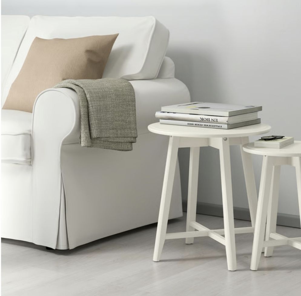 Tavoli: IKEA Satztische 2 St, weiß – Usato da Stäfa venduto da bluumartini 1