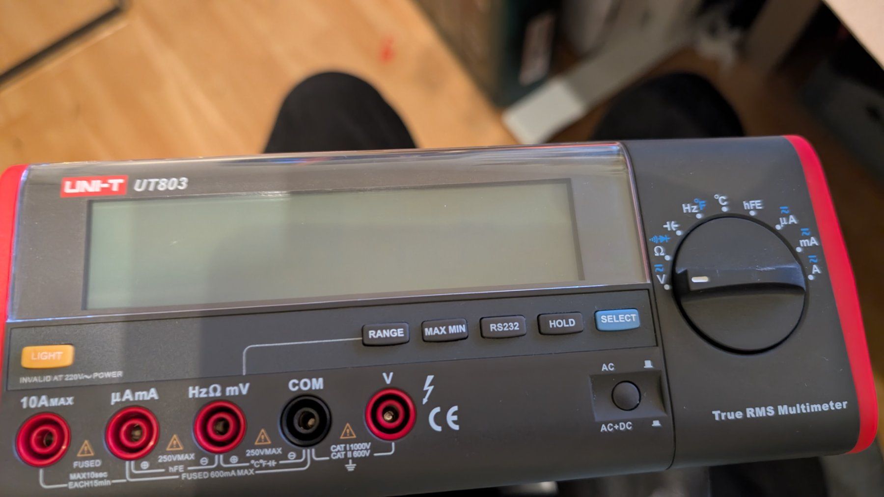 Messen: Uni-T UT803 True RMS Multimeter Tischmultimeter – Gebraucht aus Bern von matthias_g 1
