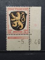 Franzö Zone Allgemeine Mi-Nr.6 bx Br u Postfrisch 280 Fr