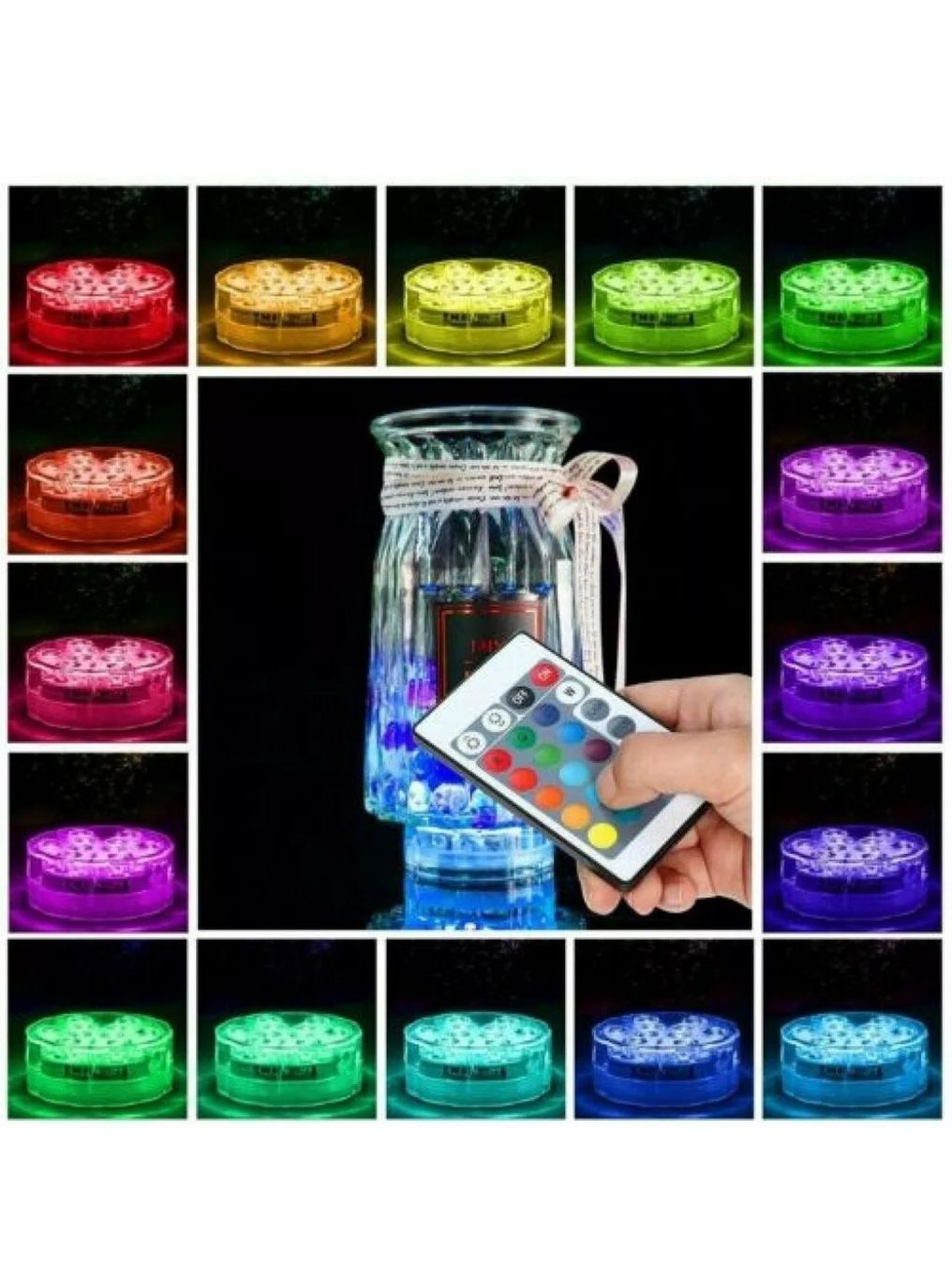 Piscine: +4X RGB LED Poolleuchte Schwimmbecken – Nuovo e nell'imballaggio originale da Amriswil venduto da JaJa-Express 2