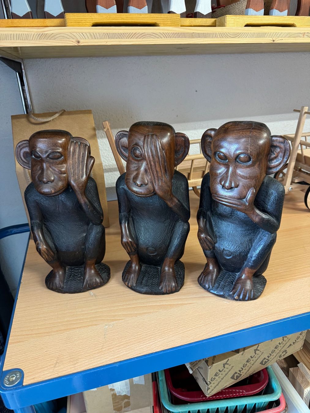 Figuren: 3 Affen – Gebraucht aus Ruemlang von Hans001 2