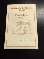 Landeskarte der Schweiz 1:25000 Einsiedeln