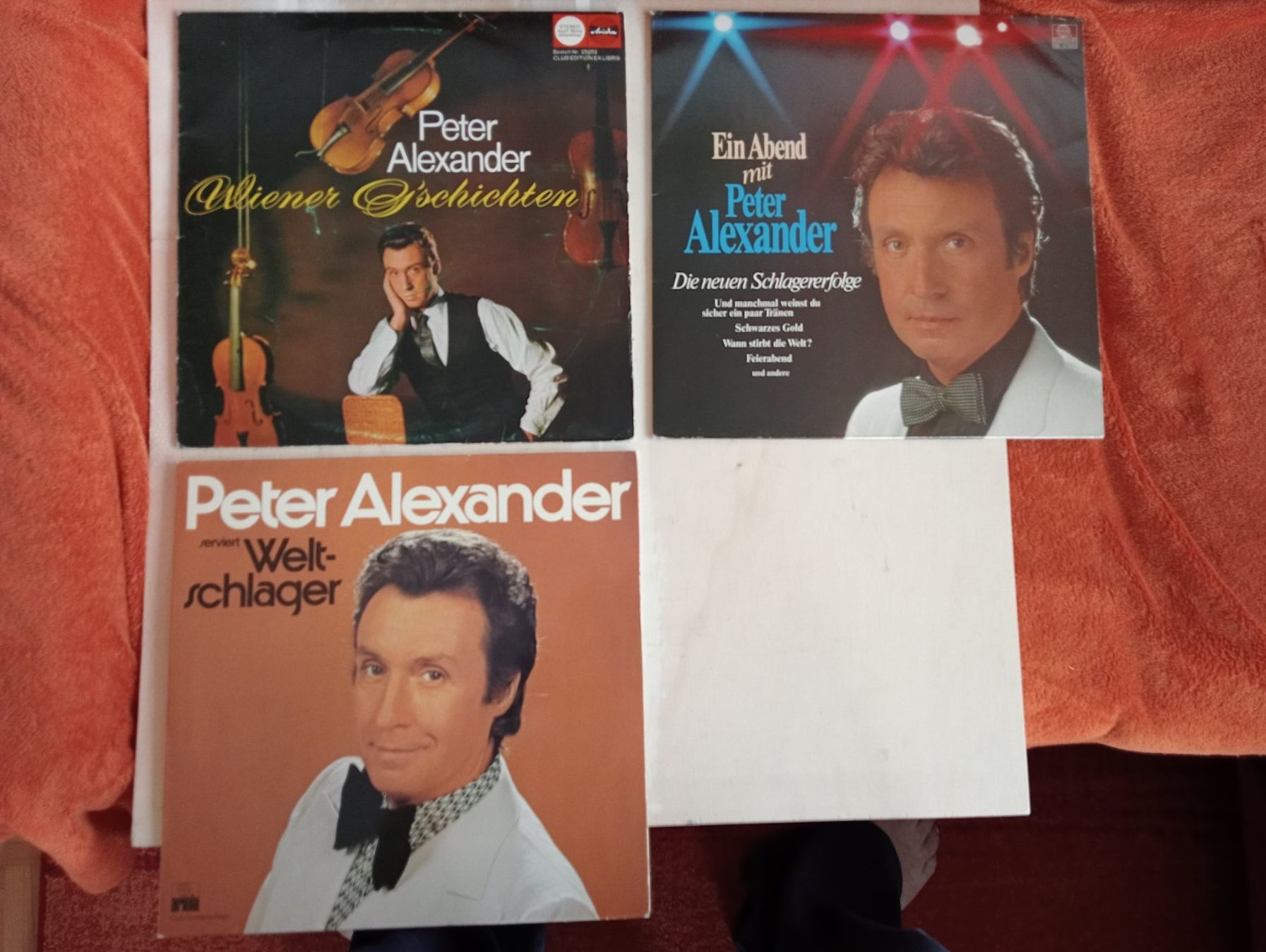 Schallplatten: LP`s von Peter Alexander – Gebraucht aus Grüningen von Urtica