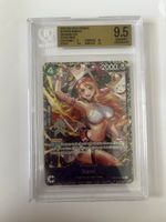 One Piece Nami OP14-031 Treasure Cup Top 64 Prize BGS 9.5