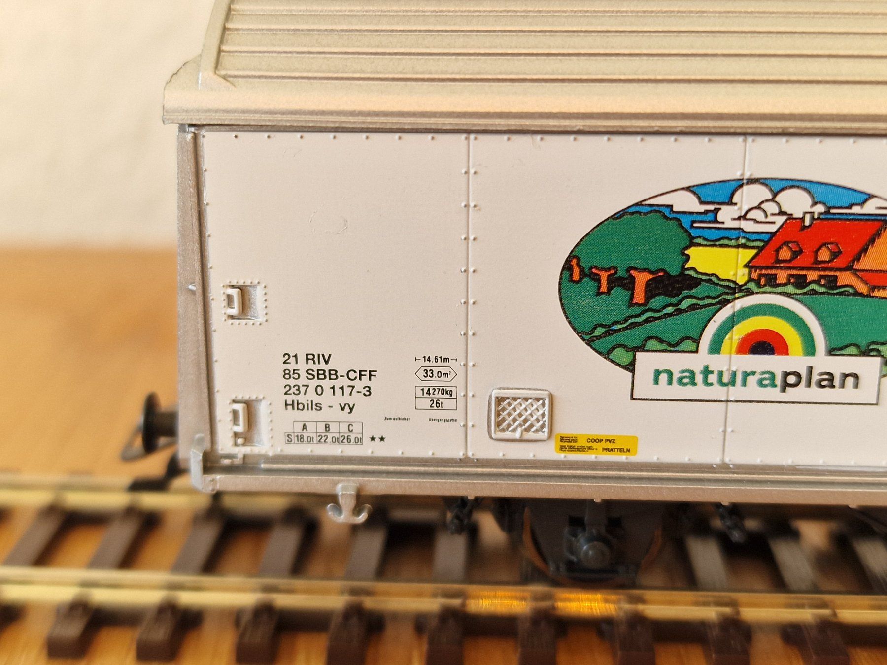 Märklin Modellini di ferrovie: SBB Coop Güterwagen H0 – Usato da Matten b. Interlaken venduto da lor_hr9w 3