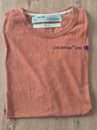 Off-White c/o Champion T-Shirt, Grösse M, guter Zustand!