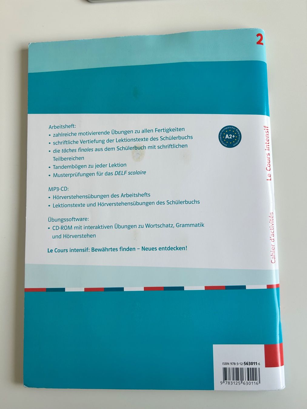Libri: Le Cours intensif 2: cahier d'activités – Usato da Tägerwilen venduto da lea_yrl8 1