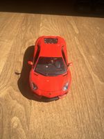 Bburago Lamborghini Aventador LP700-4 1:18 Rot – Modellauto
