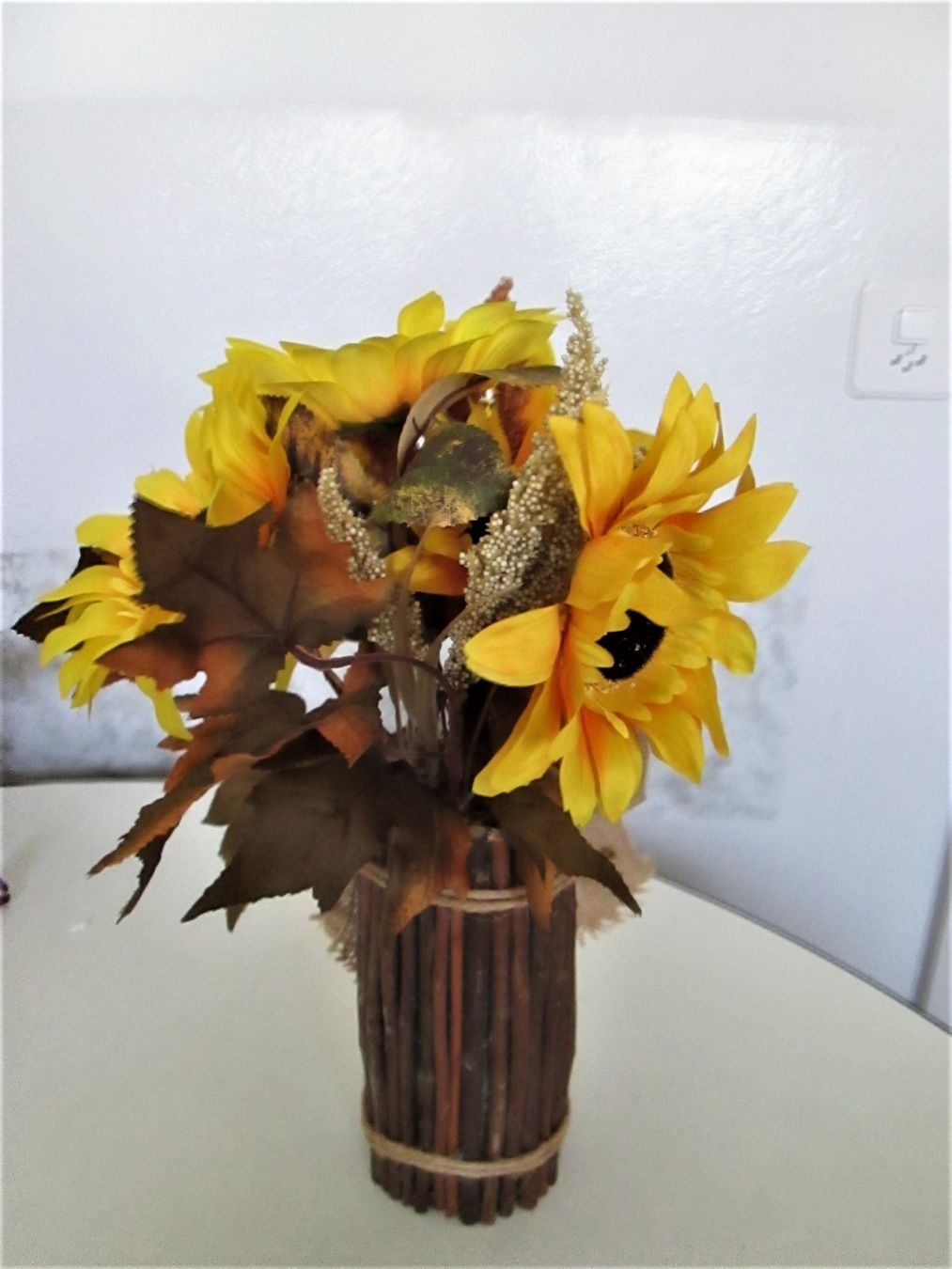 Toutes les décorations: Komposition mit Sonnenblumen – D'occasion à Sementina par babucia 2