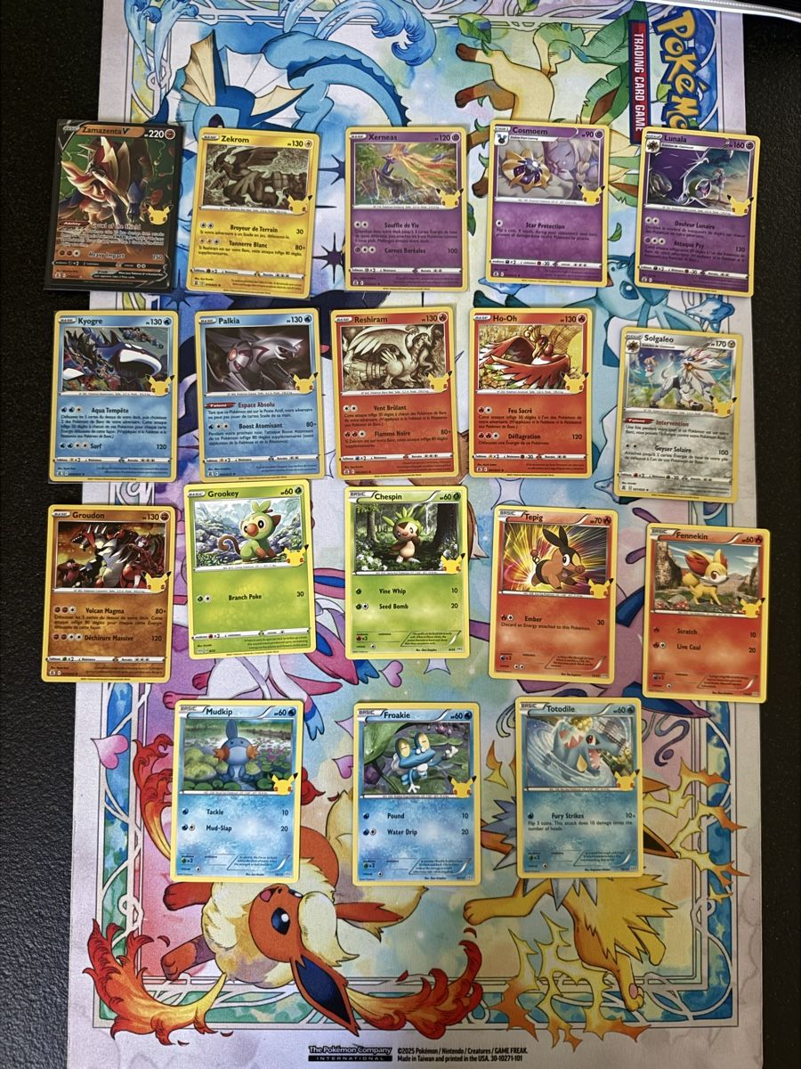 Pokémon Carte collezionabili: Pokémon - 18x Célébration / Macdo 25 ans – Nuovo (secondo la descrizione) da Uvrier venduto da sauma85