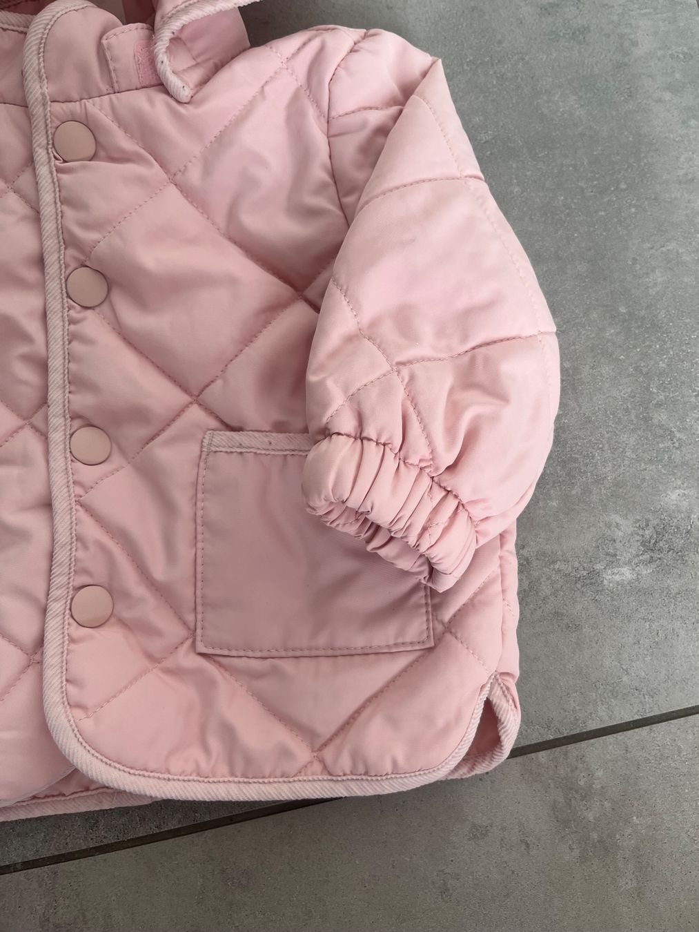 H&M Giacche & Cappotti: H&M, Steppjacke, Übergangsjacke, rosa, Gr. 68 – Usato da Mollis venduto da Miss_Dresses 2