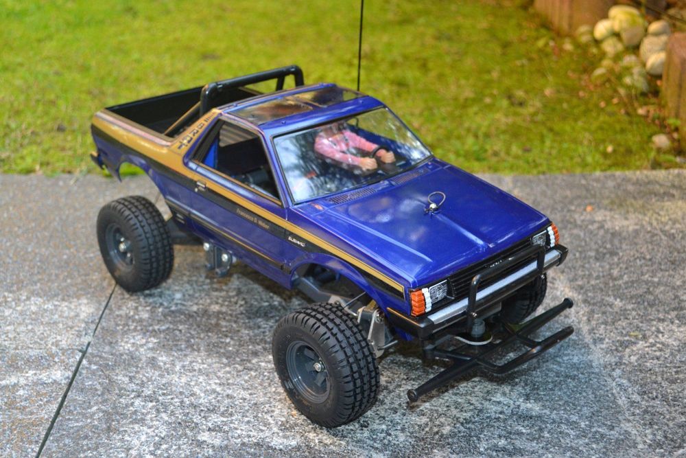 Tamiya subaru shop brat blue edition