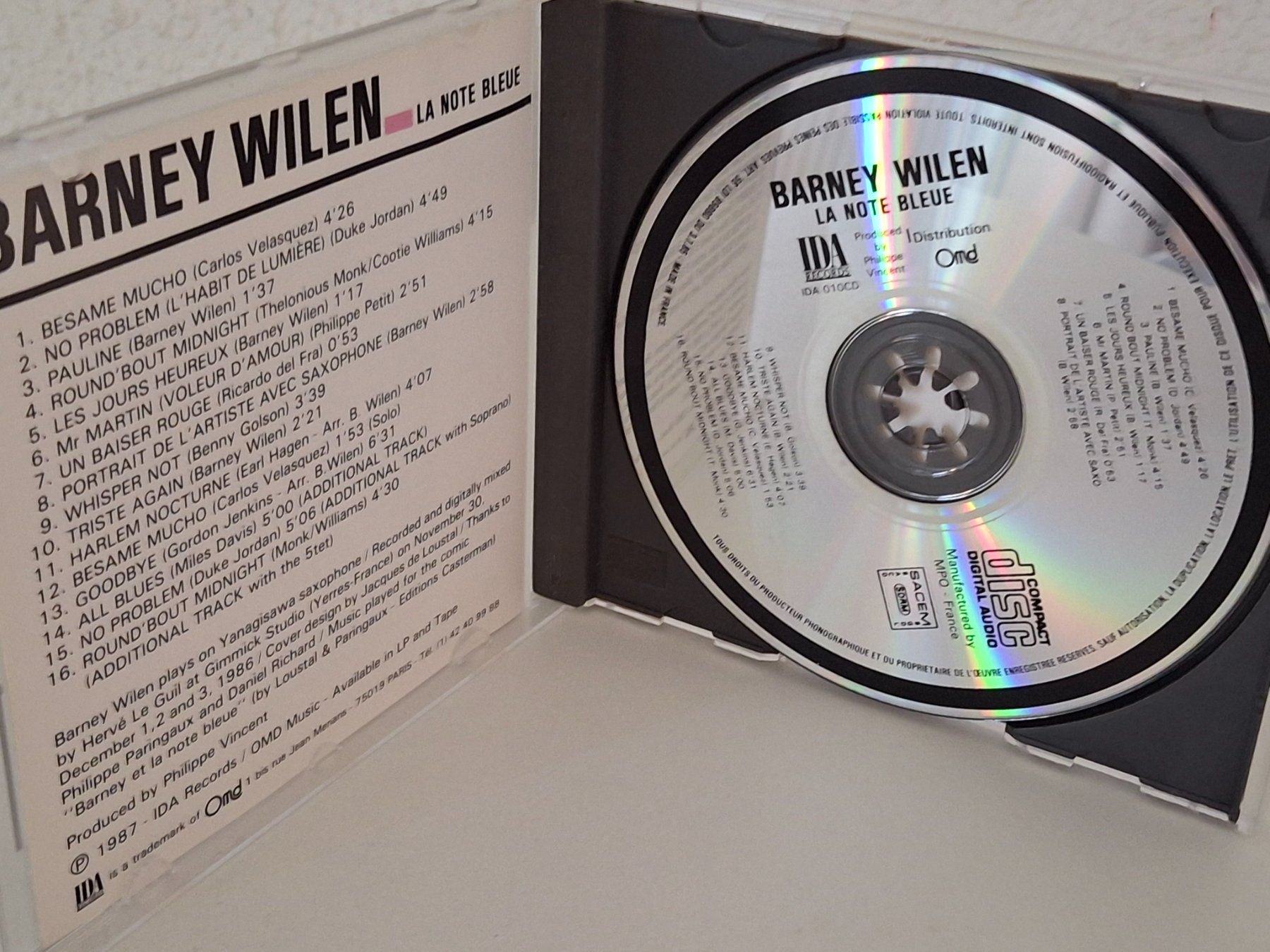 CD: CD Barney Wilen- La Note Bleue – Usato da Aarberg venduto da Jackup1 2