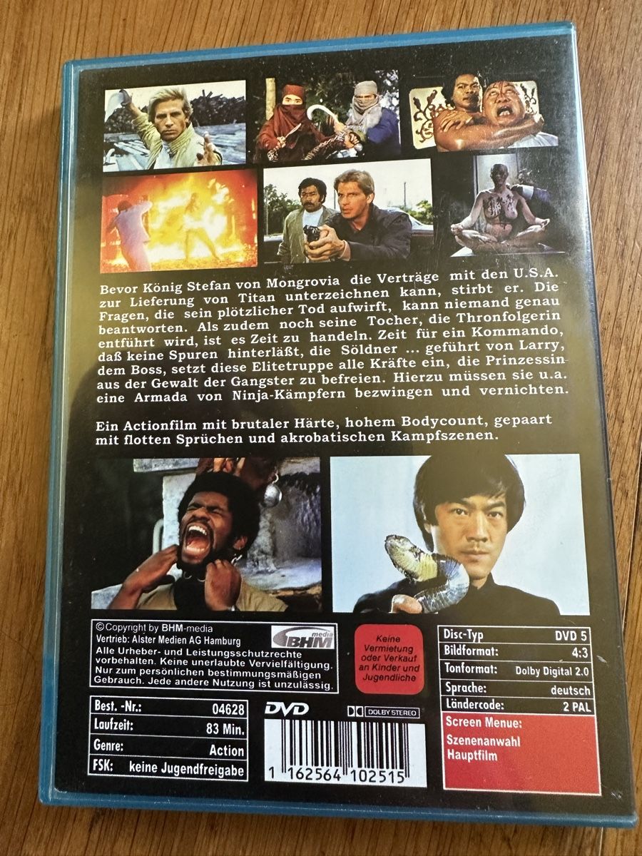 Alle DVDs: Söldner Kommando 2 uncut DVD – Gebraucht aus Benken ZH von Audi-erich 1