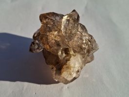 Bergkristall CH Rarität Cluster 5 Doppelender