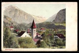 AK Meiringen, Blick zur Kirche
