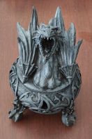 Coole Drachen Figur / Räuchergefäss mit Deckel!