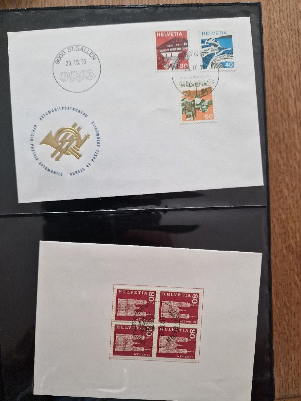 Tutti i francobolli: Schweizer Ersttagsbriefe Sammlung - Top Zustand! – Usato da Gossau SG venduto da ush_db7j