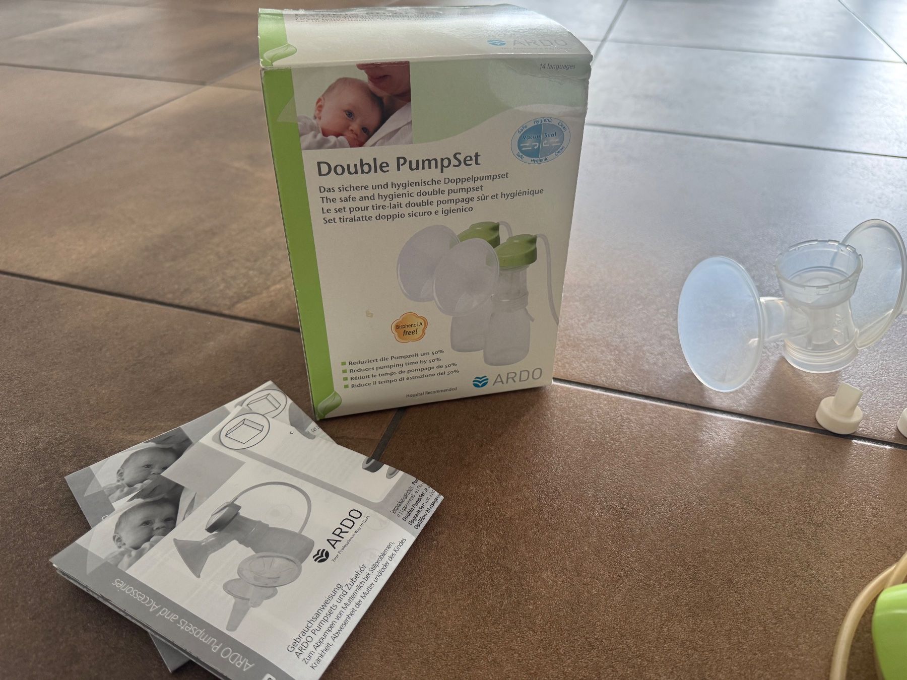 Ardo Accessori per l’allattamento: Ardo Double PumpSet – Usato da Wauwil venduto da RaFiLa 1