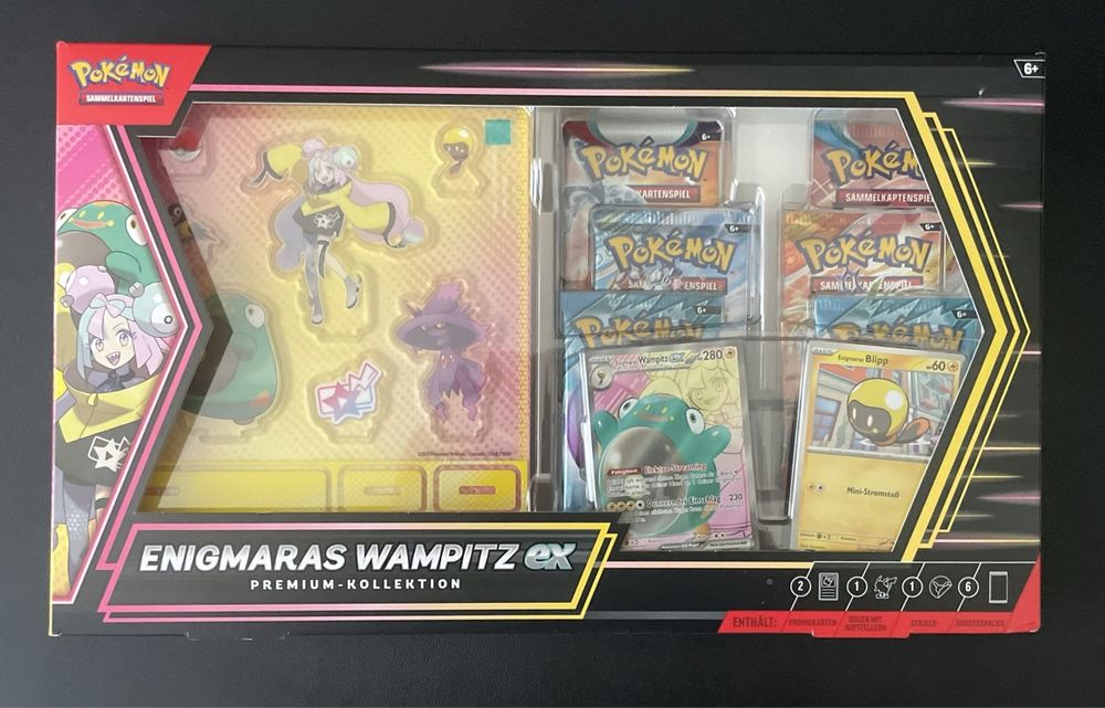 Pokémon Enigmaras Wampitz-ex Premium-Kollektion Box DEUTSCH (Neu und ...