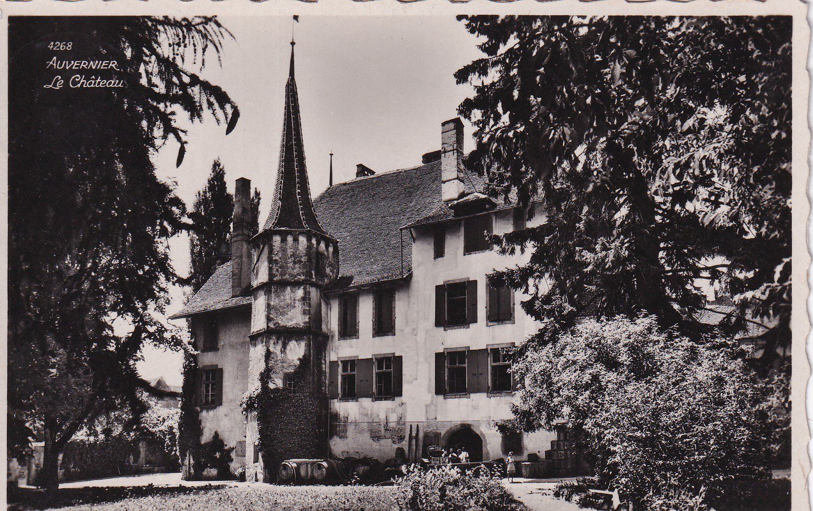 Cartoline postali: Auvernier le Château 1940 – Usato da Cormoret venduto da Pascalll2001
