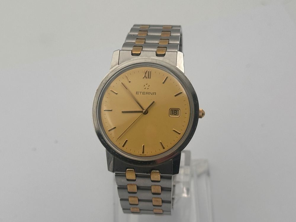 Eterna Orologi: Eterna Quarz Armbanduhr 310047 – Usato da Brüttisellen venduto da Alphawatch 1