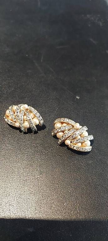 Orecchini pendenti & Orecchini a lobo: Elegante Ohrclips – Usato da Oetwil am See venduto da Klma1