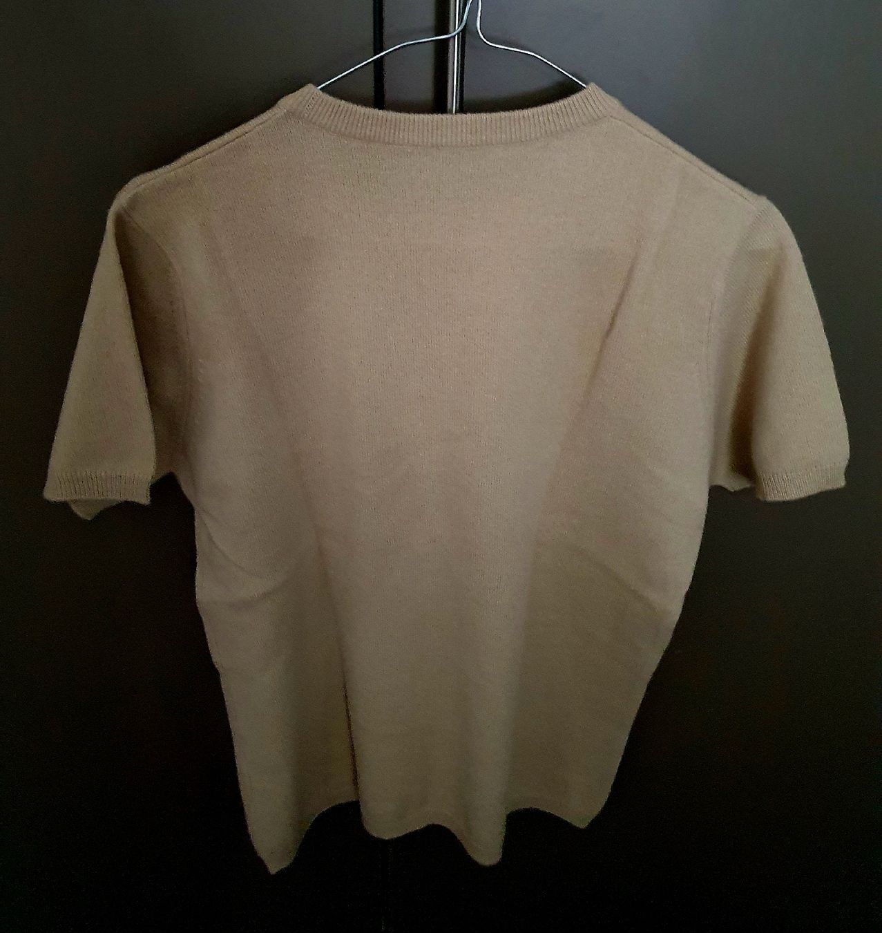 Pullover & Sweatshirts: Kurzarm Pullover aus 100% Kaschmir beige Grösse 38 – Neu (gemäss Beschreibung) aus Zürich von Philotimo 1