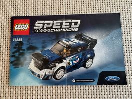 Lego Speed Champions 75885 Ford Anleitung Heft