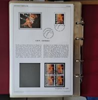 2005 Timbres Suisse en bloc, oblitérés