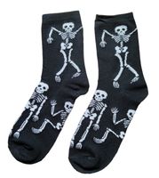 Socken Skelett / Skeleton / Helloween