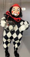 Marionette Clown mit Kugel H 25 cm.(MK2)