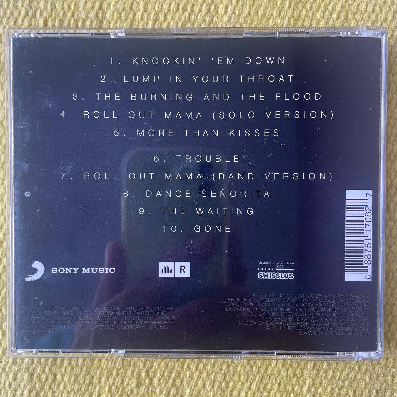 CDs: ANDREA BIGNASCA-MIT UNTERSCHRIFT GONE – Gebraucht aus Rorschacherberg von CD-Roli 2