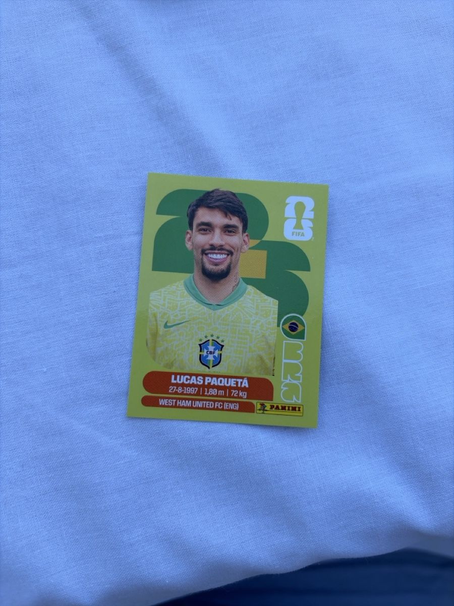 Panini Carte collezionabili: Lucas Paquetá – Nuovo (secondo la descrizione) da Dornach venduto da metallbau.ch