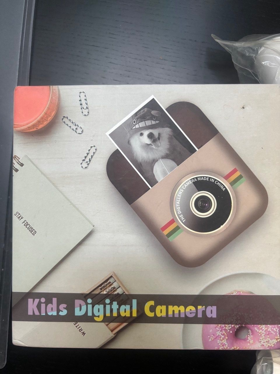 Appareil photo: Kinder Instant-kamera mit Zubehör – D'occasion à Chêne-Bougeries par BosattaM