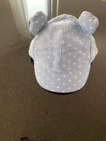 Suesse Baby-Muetze mit Ohren, Gr. 44 (3-6 Monate)