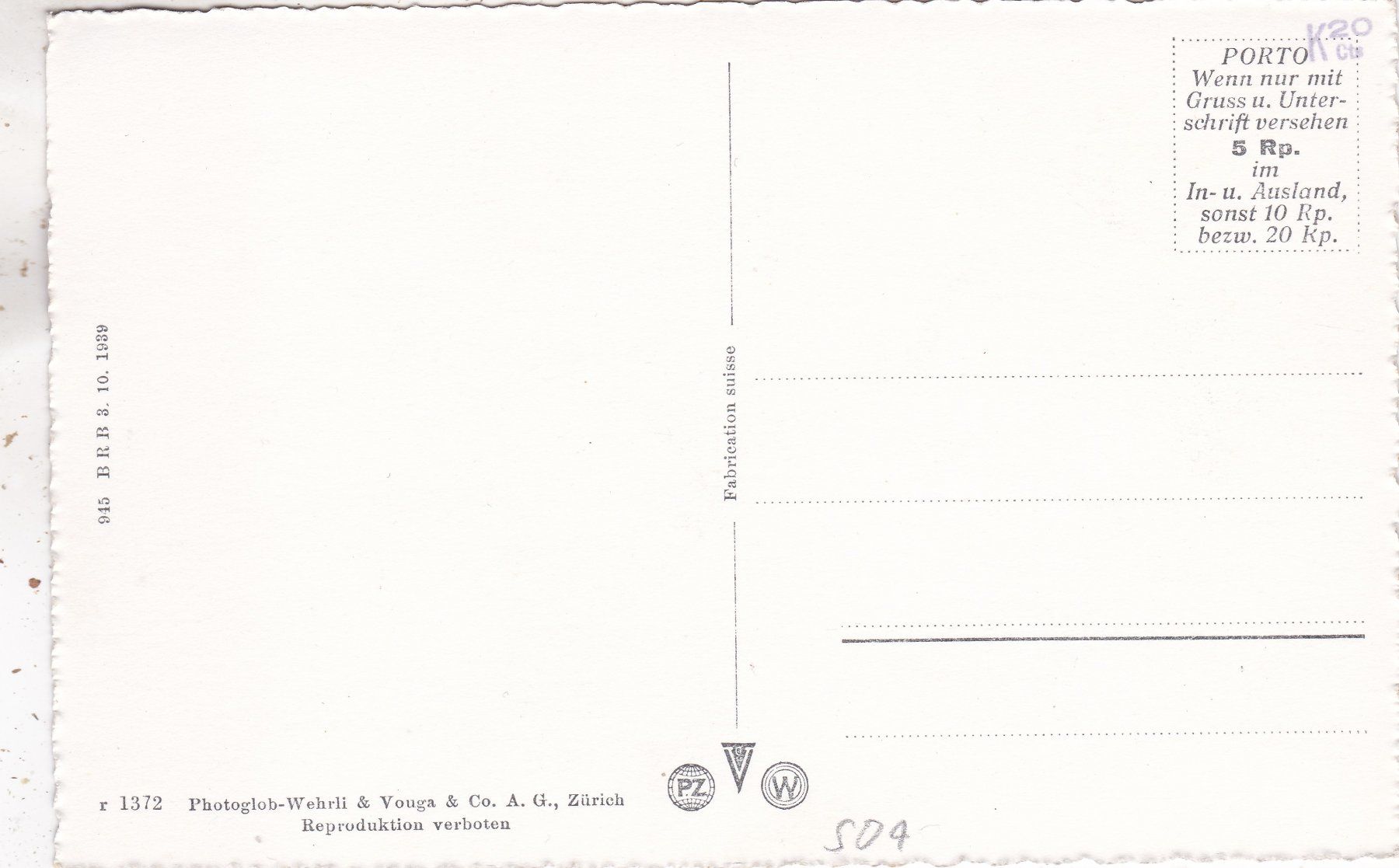 Cartoline postali: Lenk i. S.  Der Wildstrubel – Usato da Herisau venduto da Lisegrat2008 1