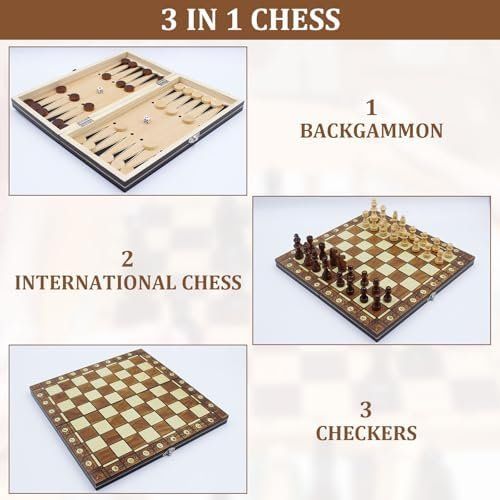 Jeux: Schach 29x29cm – Neuf avec emballage d'origine à Hundwil par Stallone6 3