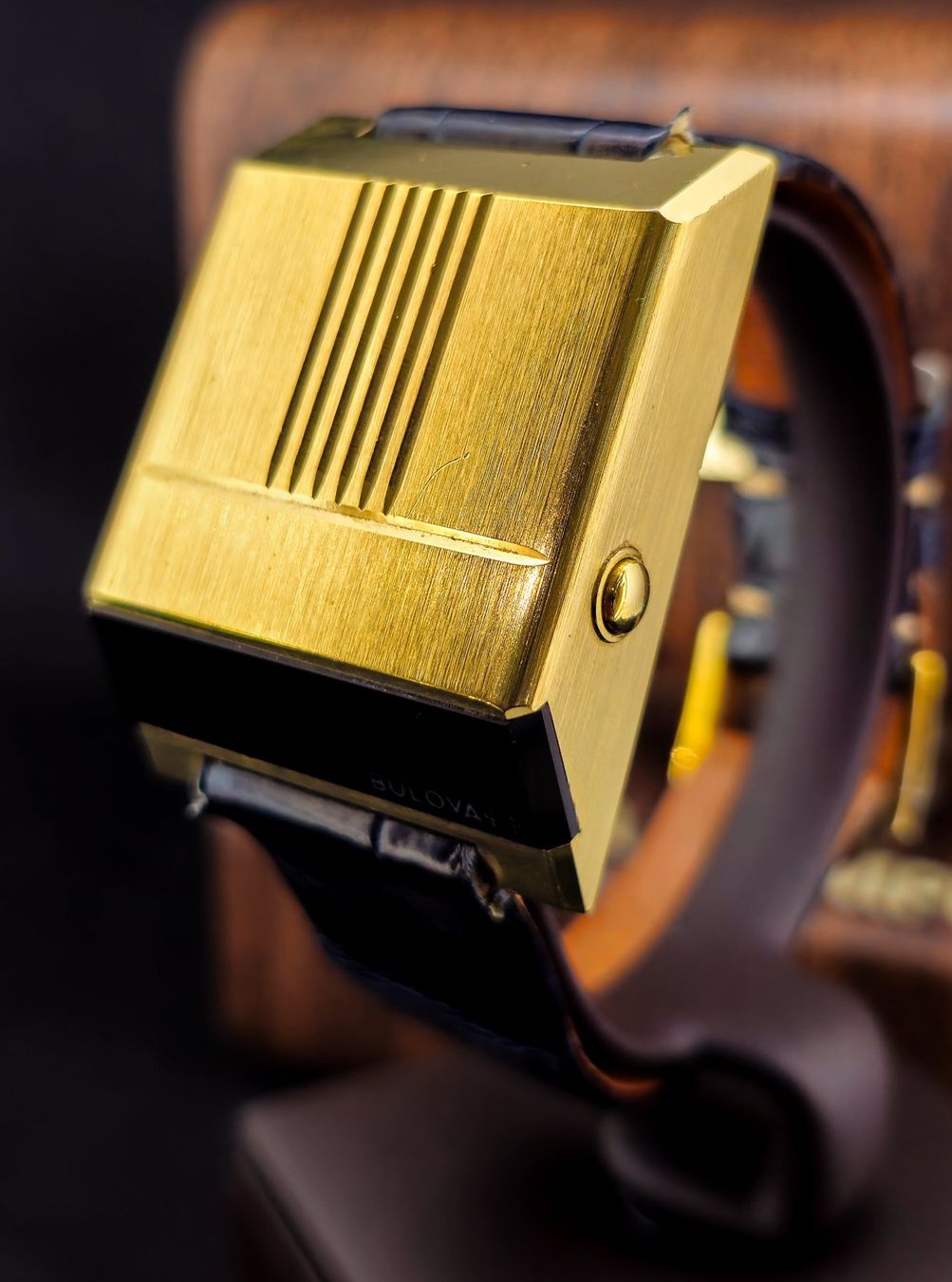 Bulova Orologi: Bulova Computron LED Vintage-Uhr mit Verpackung – Usato da Lugano venduto da R.Riccardo 5