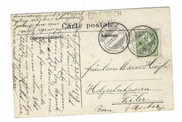 Stabstempel Erlenbach (Bern) 1907 6l