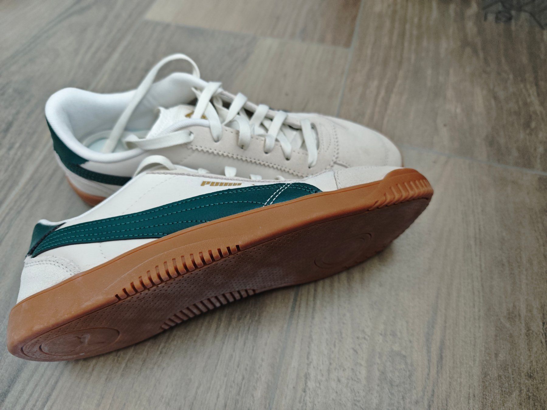 Puma Scarpe da uomo: Puma Sneaker, neuwertig, hellbeige, Grösse ~41 – Nuovo (secondo la descrizione) da Thundorf venduto da Napsty 2